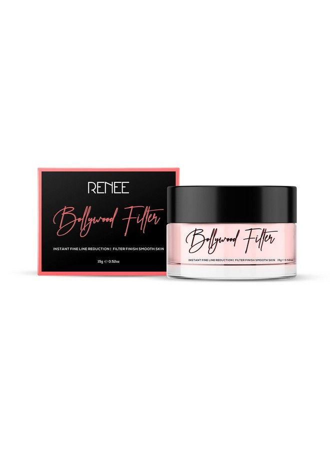 Bollywood Filter Face Primer 15Gm Blurs Fine Lines Wrinkles & Pores Instantly ; Hydrating Lightweight Nonsticky