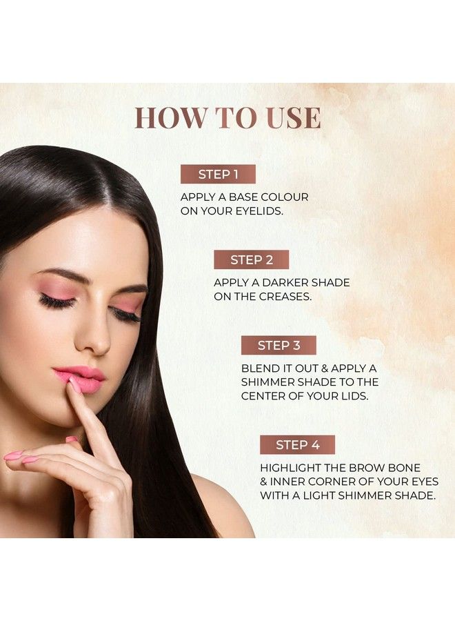 Eyeshadow Palette 9 In 1 Long Lasting Blendable Eye Makeup Palette (Sunshine Day Palette)