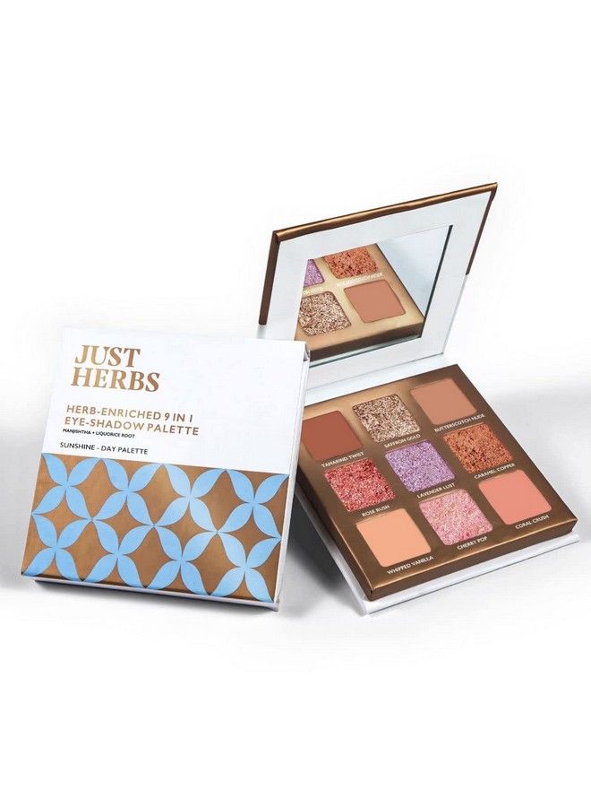 Eyeshadow Palette 9 In 1 Long Lasting Blendable Eye Makeup Palette (Sunshine Day Palette)
