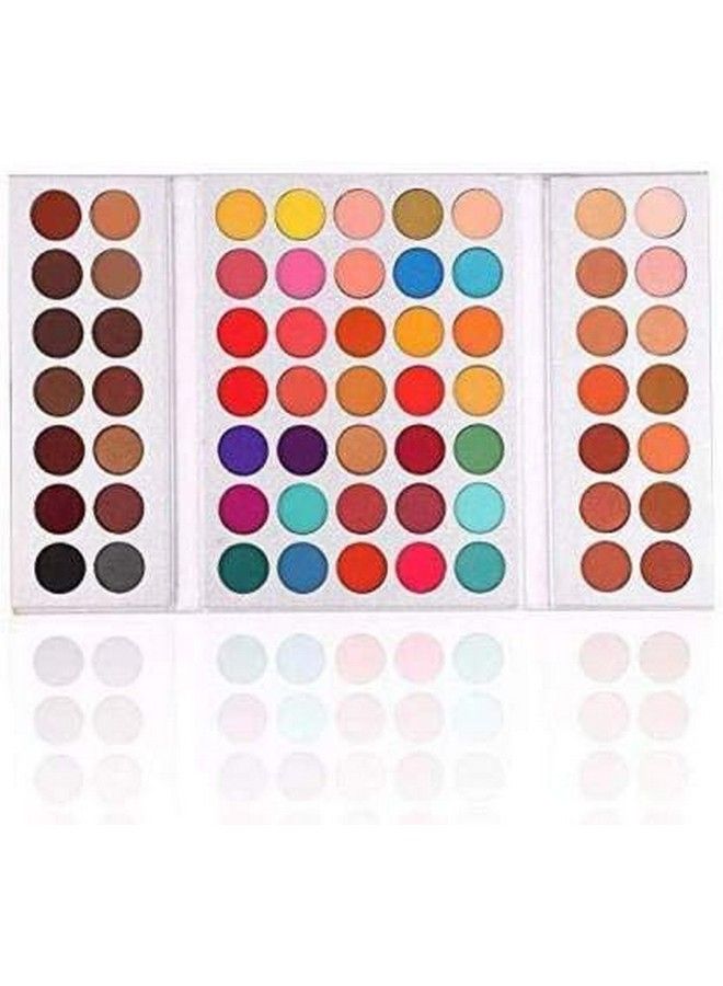 63 Colors Eyeshadow Palette Powder Profession Gorgeous Me Cosmetics Perfect Color Eye Shadow Tray Multicolor Matte Finish