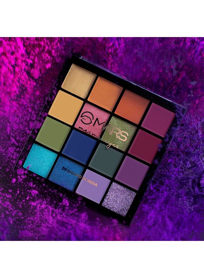 36 Pigmented Mesmereyes Eyeshadow Palette 41.6 G (Shade01+03) Multicolor Satin Finish