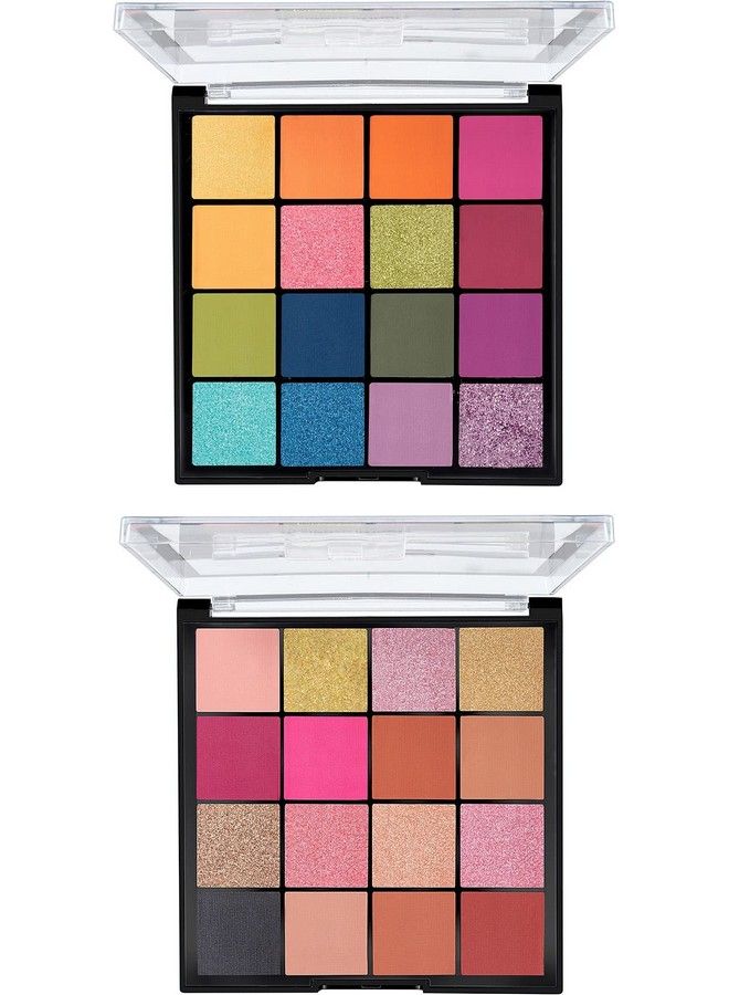 36 Pigmented Mesmereyes Eyeshadow Palette 41.6 G (Shade01+03) Multicolor Satin Finish