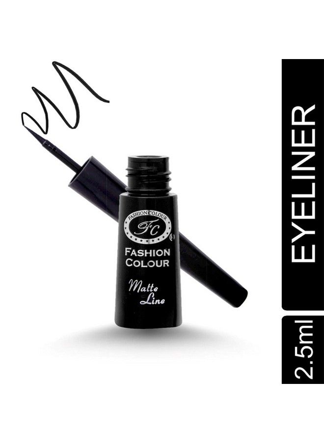 24Hrs Shiny Black Waterproof Eyeliner Matte One Touch Make Your Eyes Outstanding
