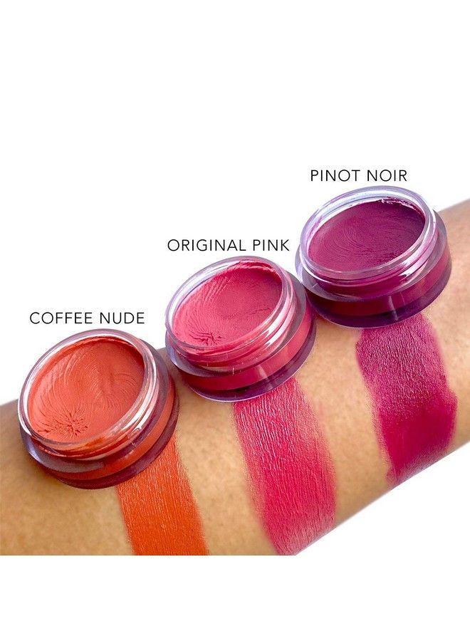 Clean Pigments Set Of Three Lip Tint & Cheek Tint Gift Set Natural Finish Multicolor