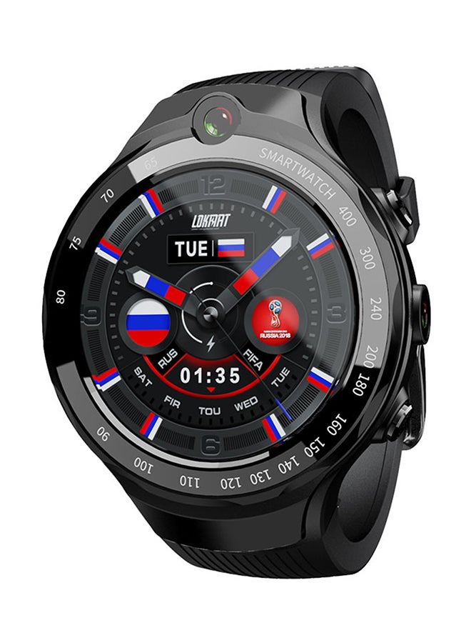 LOK02 Waterproof Sports Modes Smartwatch Black