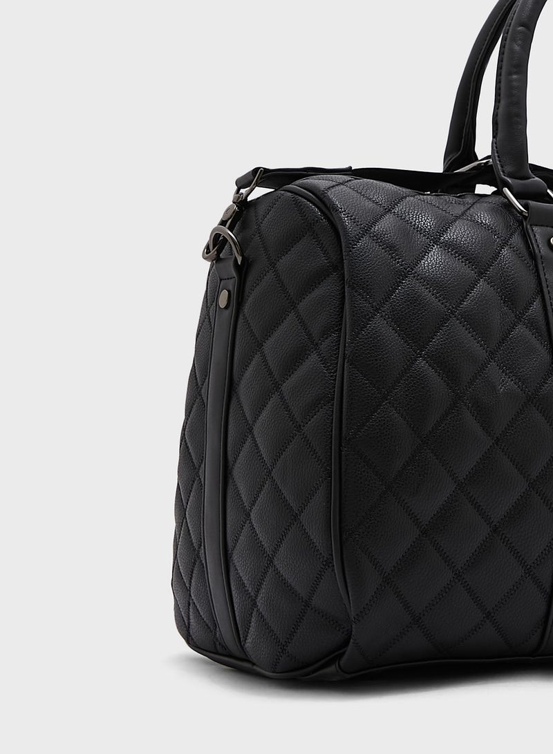 Quilted Duffle Bag