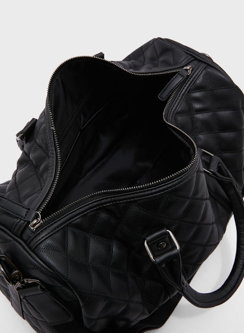 Quilted Duffle Bag