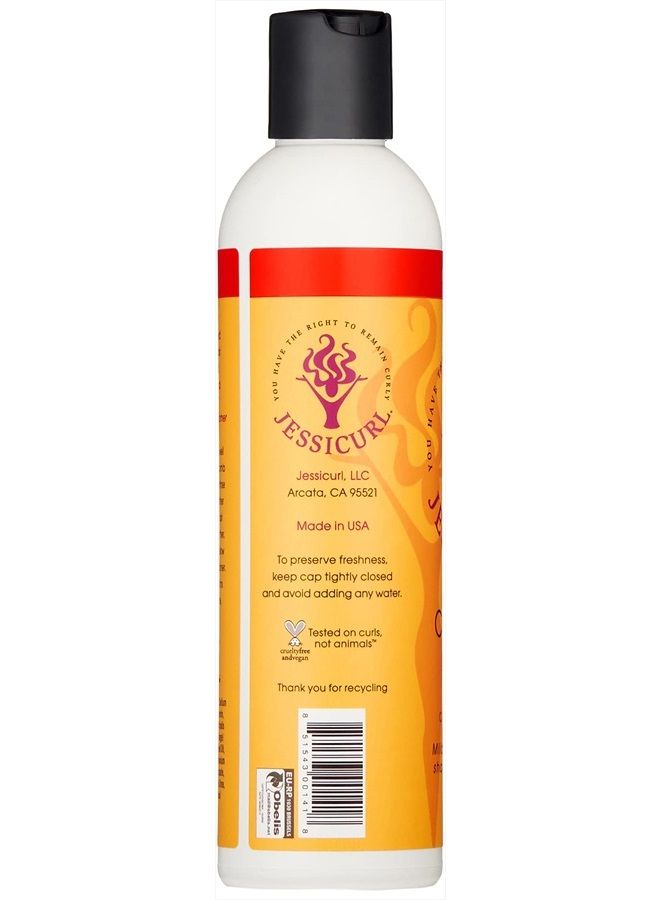 , Hair Cleansing Cream, Citrus Lavender, 8 Fl oz. Moisturizing Shampoo for Curly Hair, Sulfate Free Shampoo for Dry Hair