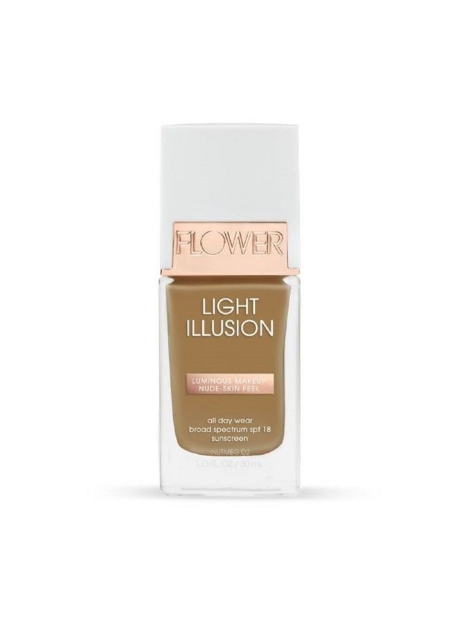 Flower Beauty Light Illusion Foundation (Nutmeg)