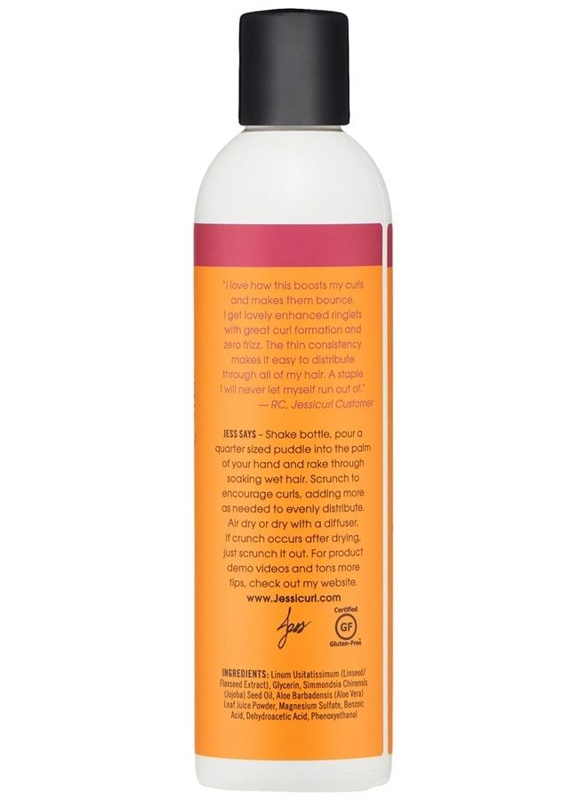 , Rockin' Ringlets Styling Potion, No Fragrance Added, 8 Fl oz. Curl Enhancer with Flaxseed Extract, Curl Defining Styler for Curly Hair and Frizz Control