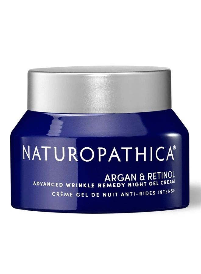 Argan & Retinol Wrinkle Repair Night Cream - Anti-Aging Facial Moisturizer for Youthful-looking, Restored Skin - Vegan, Made in USA (1.7 oz)