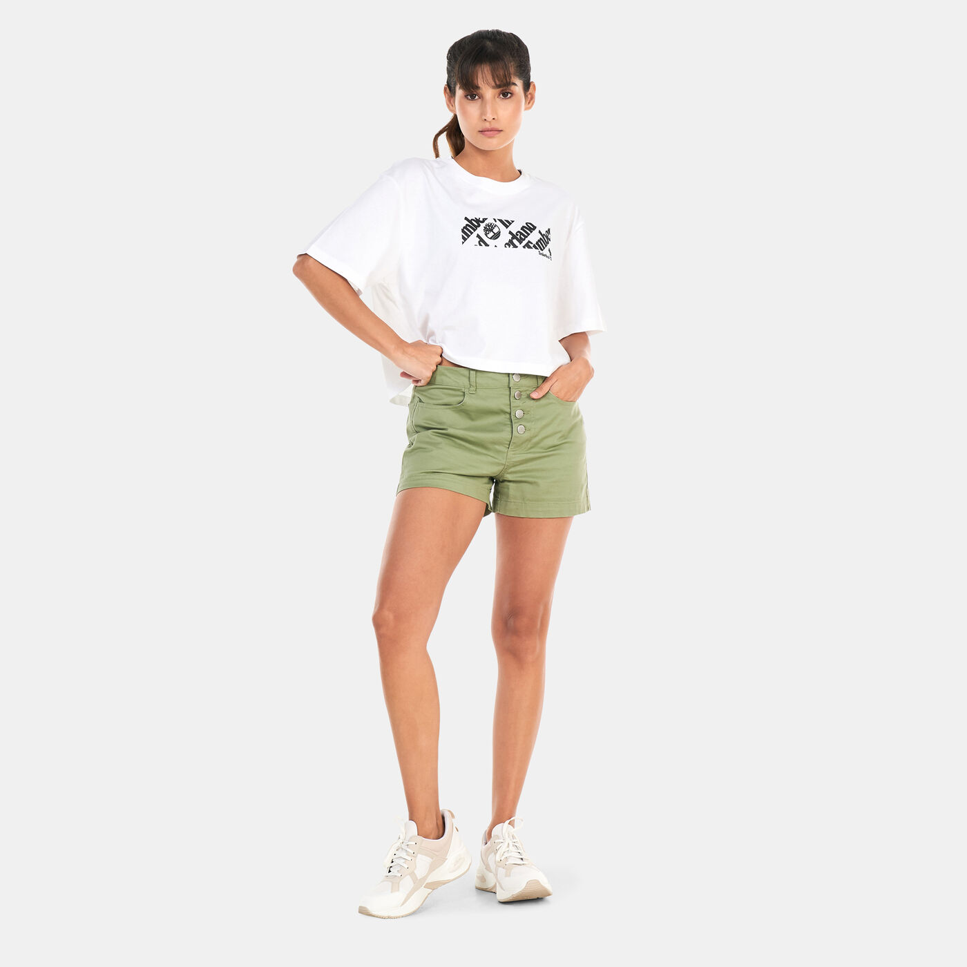 Women's Logo Pack Cropped T-Shirt