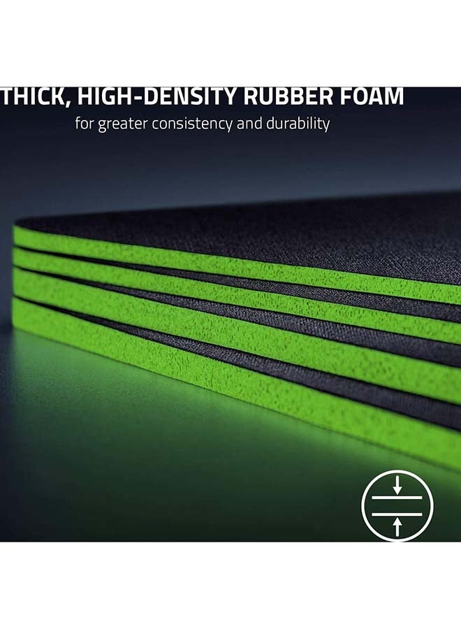 Gigantus V2 Cloth Gaming Mouse Pad (Medium): Thick, High-Density Foam - Non-Slip Base - Classic Black