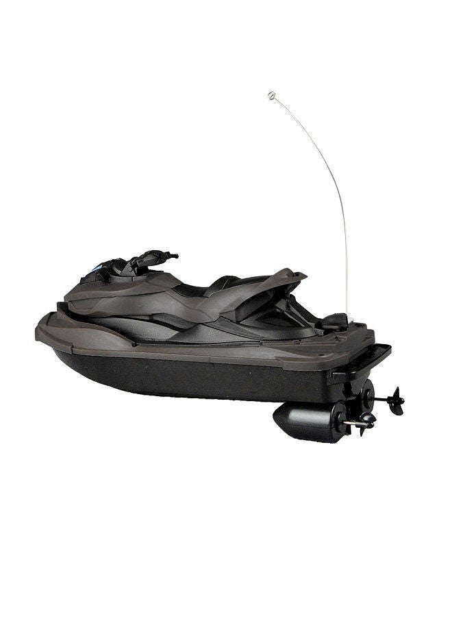 Remote Control Motor Boat, High Speed Remote Control Boat for Kids Adults Black