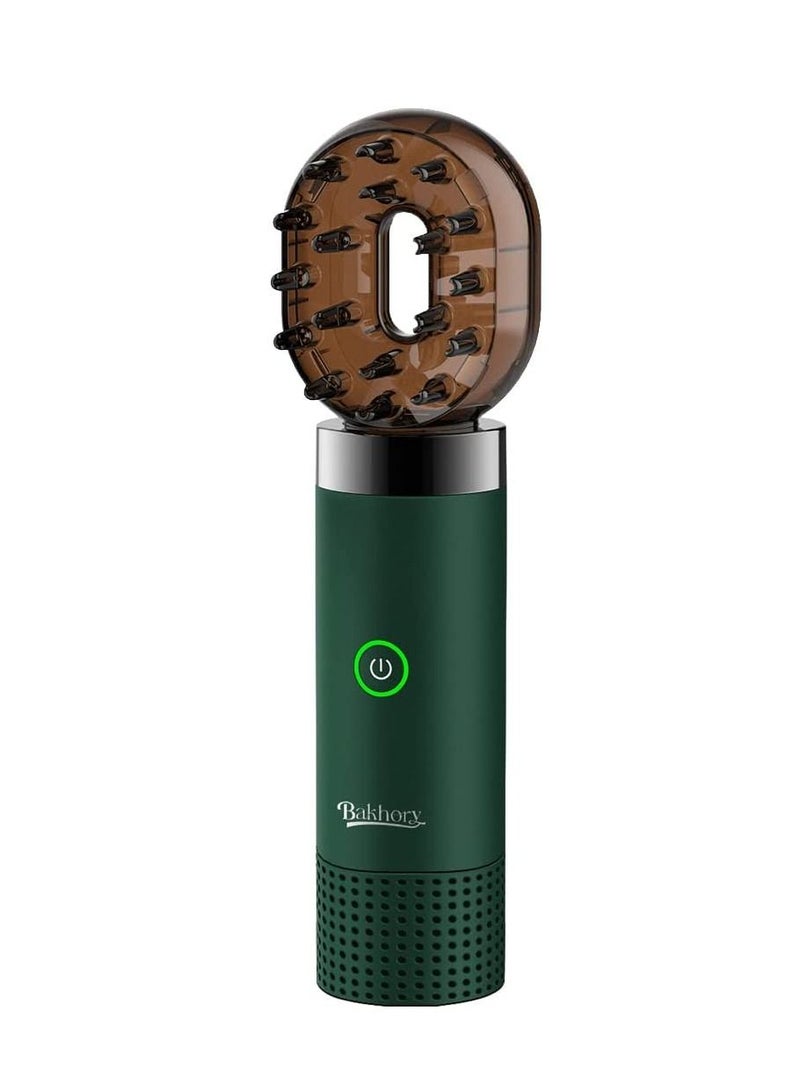 New Modern Arabian Electric Portable Bakhoor Burner with USB Rechargeable Comb, Green