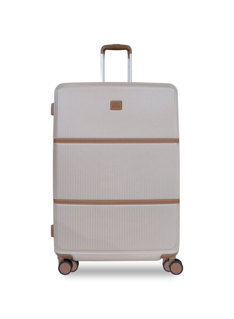Hardside Luggage Classic Leather Collection Large Size