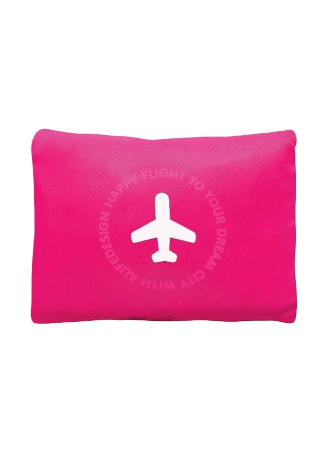 Travel Folding Bag Grey/Rose Pink