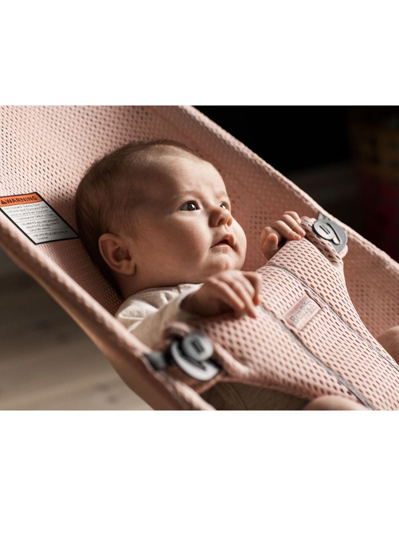 Baby Bouncer Bliss Mesh Pearly Pink