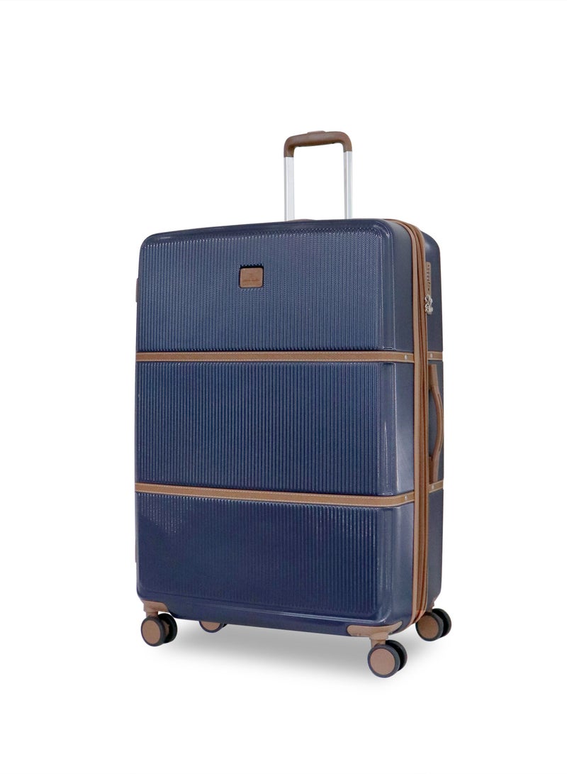 Hardside Luggage Classic Leather Collection Large Size