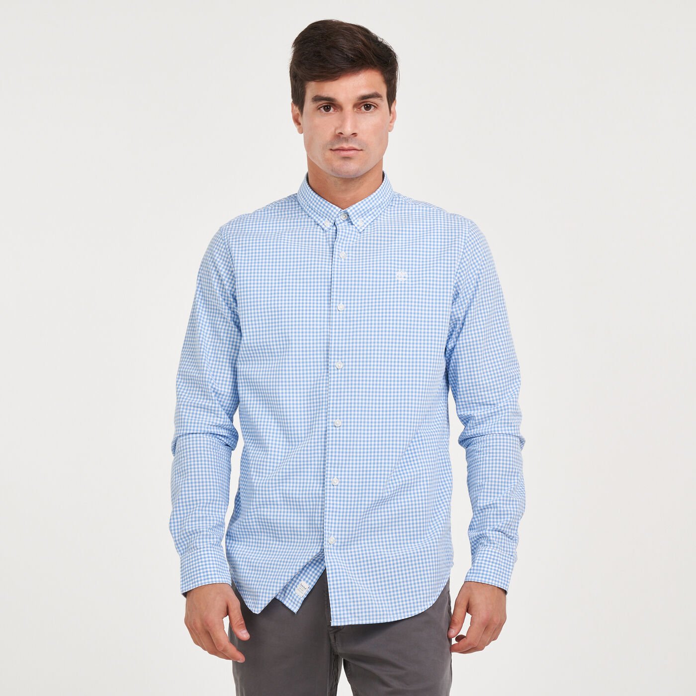 Men's Suncook River Poplin Long Sleeve Shirt