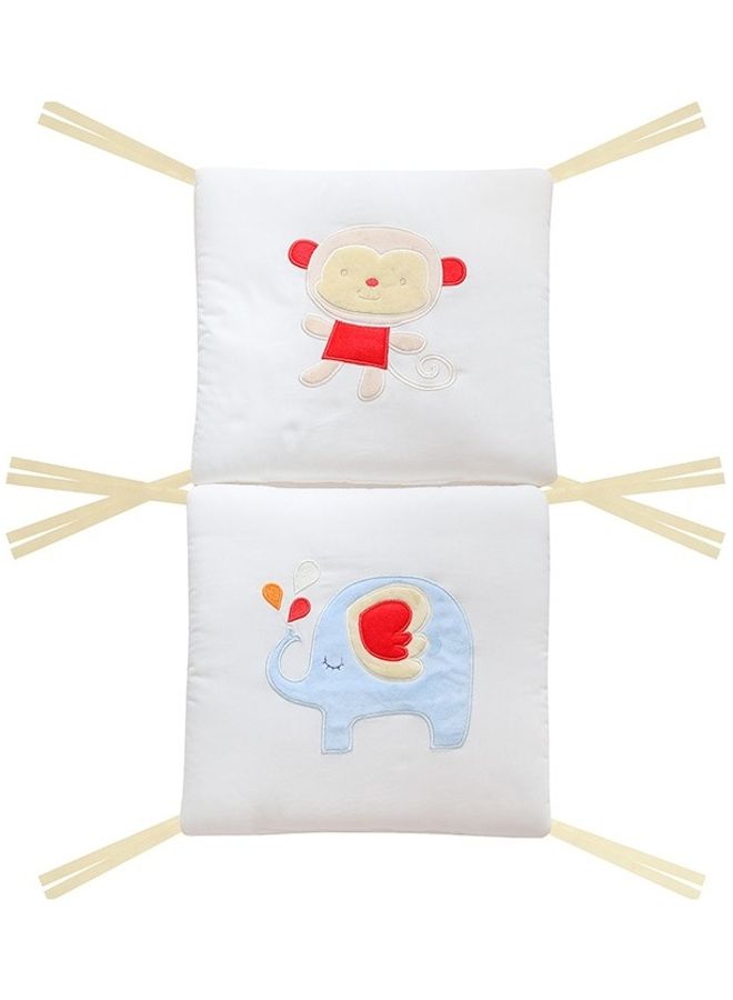 6 Pcs Lot Safe & Washable Baby Bedding Bumpers Crib