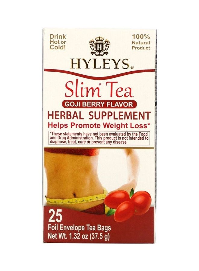 25 Bags Slim Tea - Goji Berry Flavor