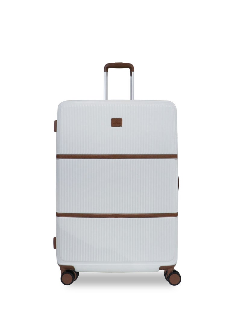 Hardside Luggage Classic Leather Collection Large Size