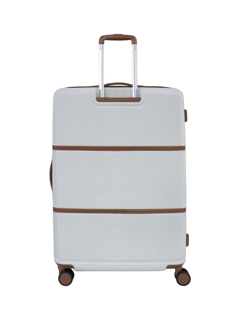 Hardside Luggage Classic Leather Collection Large Size