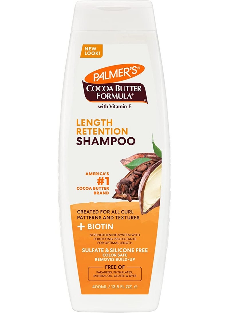 Palmer'S Cocoa Butter Formula Biotin Length Retention Shampoo