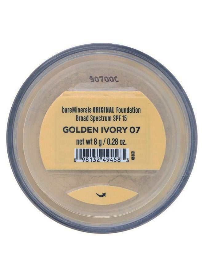 Matte Loose Face Powder 07 Golden Ivory