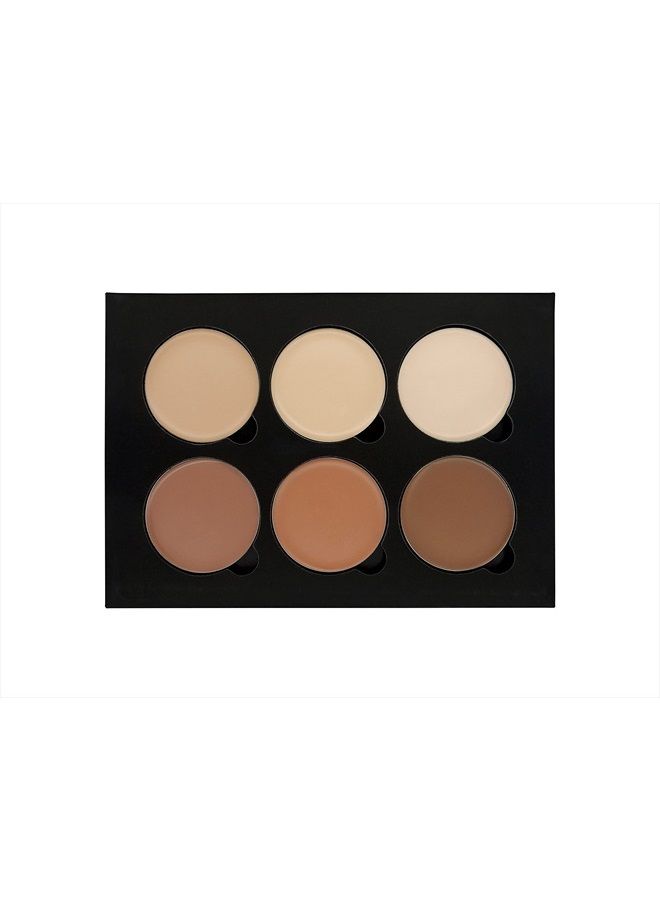 Lift & Sculpt Cream Contour Kit - Concealing, Highlighting & Contouring Makeup Palette - Step-by-Step Instructions Included