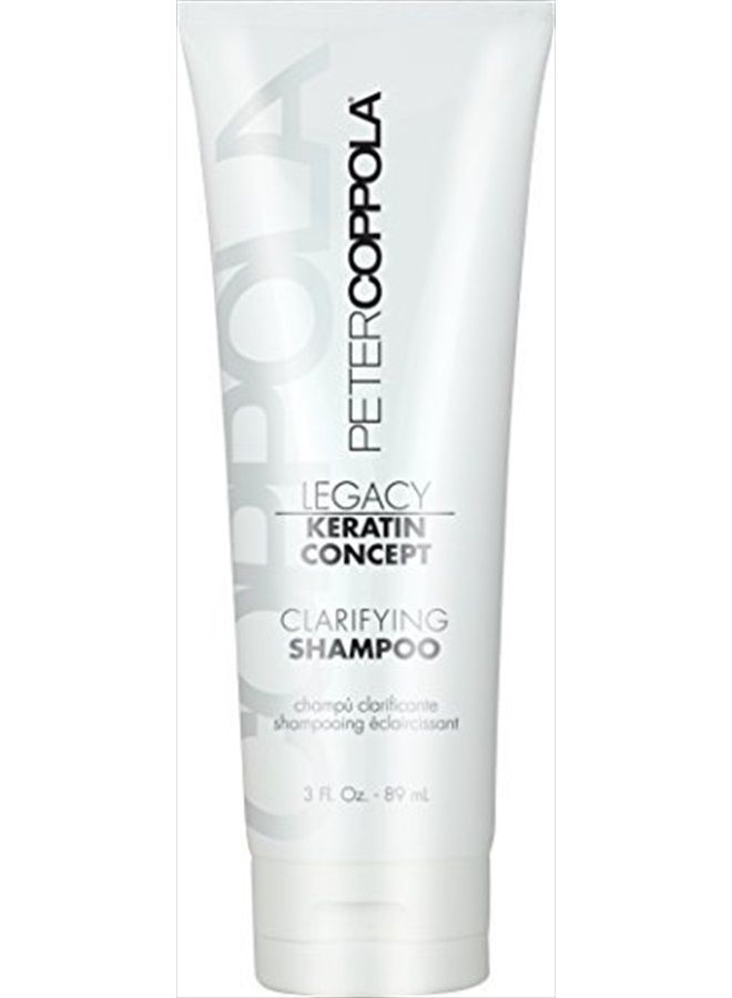 a-Keratin Clarifying Shampoo - Gentle and Deep Cleansing & Hydrating Shampoo - Removes Oil, Excess Product - Reduces Oily Hair (3 Fl Oz)