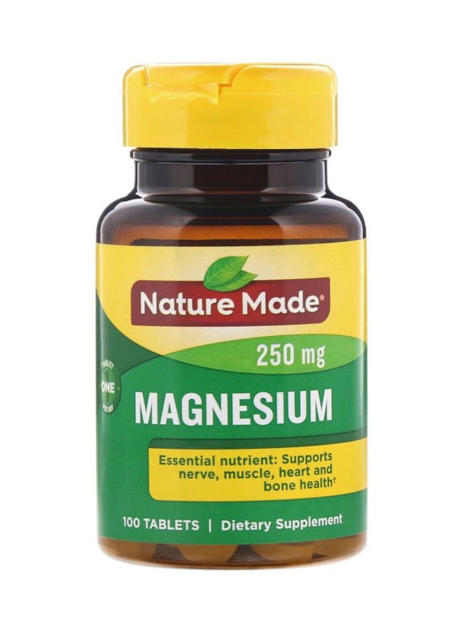 Magnesium Dietary Supplement - 100 Tablet