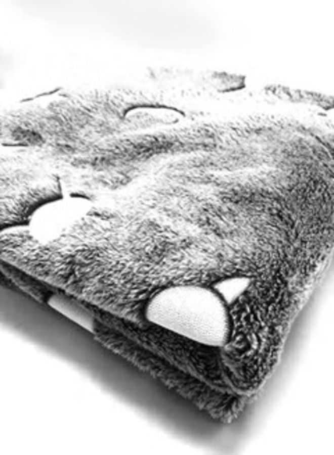 Magic Glow in The Dark Blanket Throw - Grey