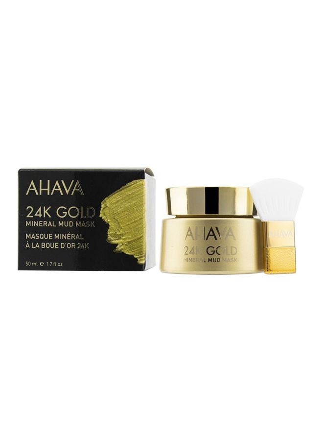 24K Gold Mineral Mud Mask 50ml