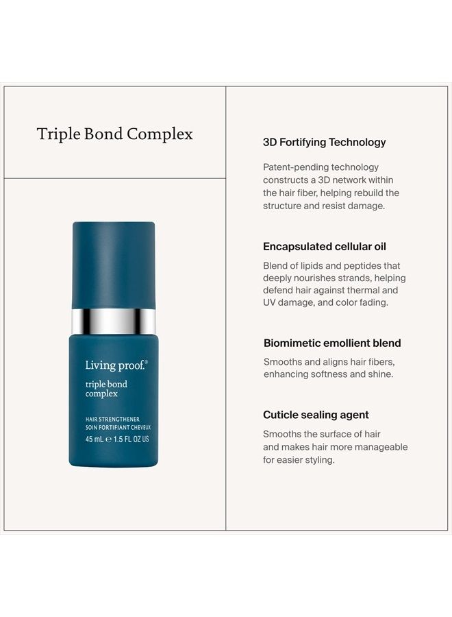 Triple Bond Complex Leave-In Treatment and Hair Mask