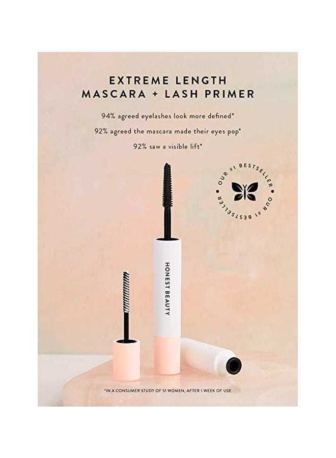 Extreme Length Mascara And Lash Primer Black