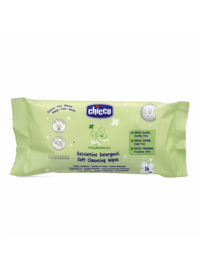 16 Piece Cleansing Wipes