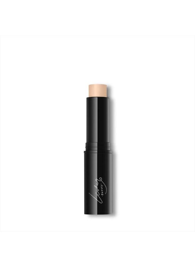 Foundation Stick Broad Spectrum SPF 15 - Creme Foundation Full Coverage Makeup Base - Goes On Creamy And Transforms to A Matte Powder Finish -Great For All Skin Types (Natural Beige)