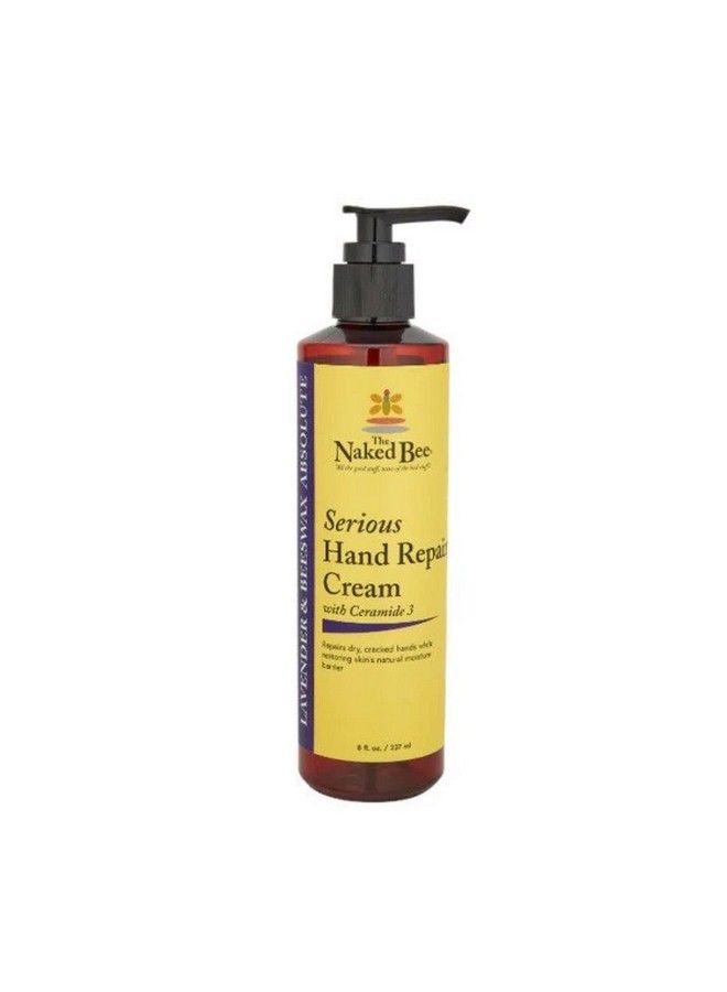 Lavender & Beeswax Serious Hand Repair Cream 8 Oz.