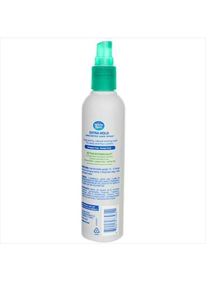 Non-Aerosol Hair Spray Unscented Extra Hold 7 oz (Pack of 2)