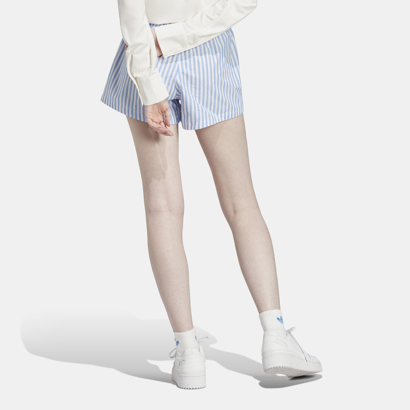 Women's Premium Essentials Poplin Stripe Shorts