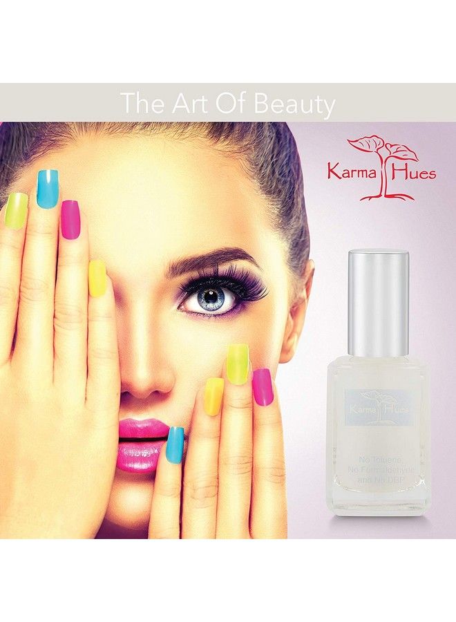 Nail Polish High Gloss Matte Top Coat Lacquer Fast Dry Nontoxic Crueltyfree