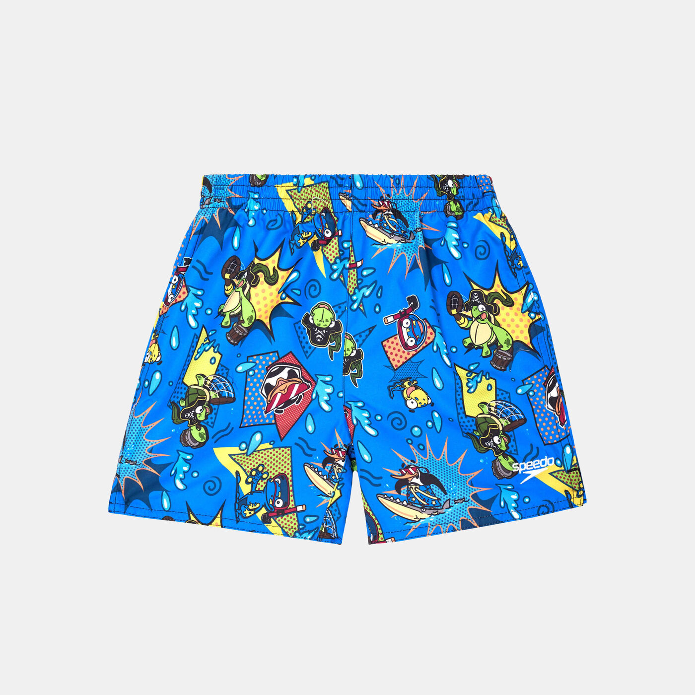 Kids' Digital Allover Swimming Shorts