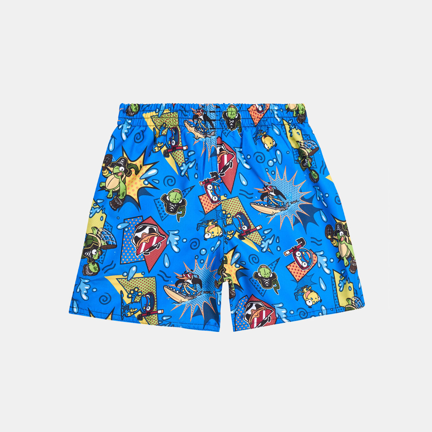 Kids' Digital Allover Swimming Shorts