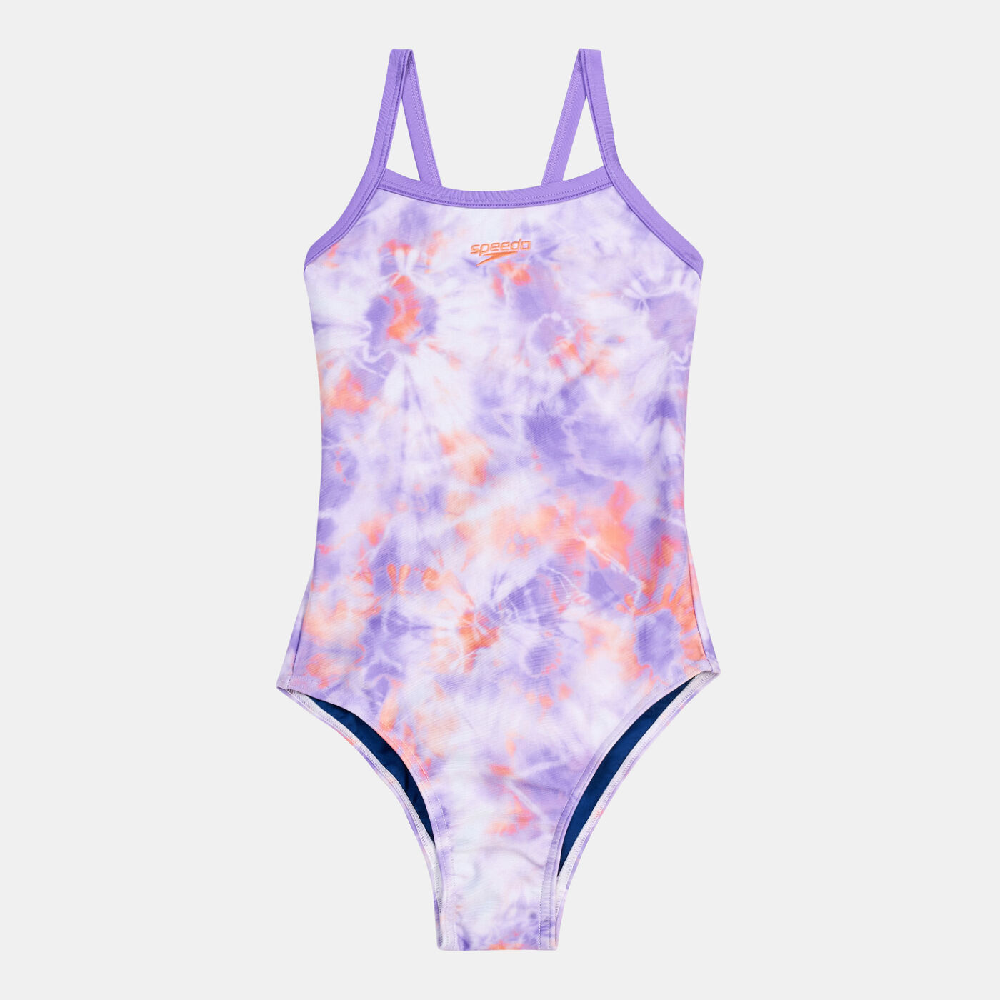 Kids' Printed Thinstrap Muscleback One Piece Swimsuit