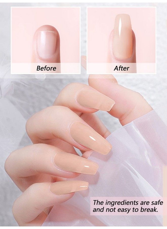 Nude Acrylic Powder 120G/4.23Oz Acrylic Powder Large Capacity Professional Acrylic Nail Powder For Nail Acrylic Extension Nail Carving Longlasting No Nail Lamp Needed