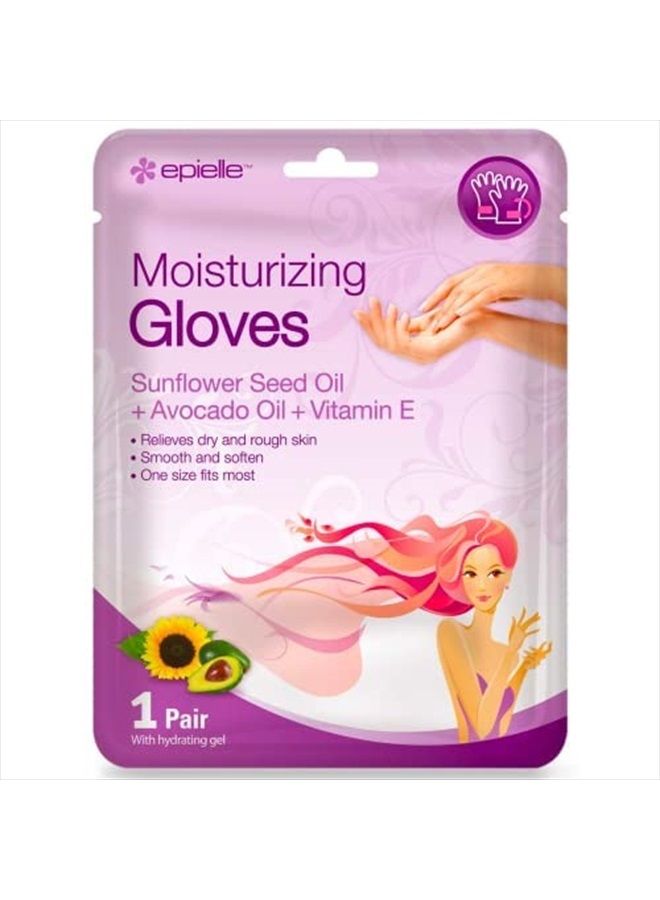 Moisturizing Hand & Foot Masks (Glove & Socks 12pk) for Dry Hand, Dry & Cracked Heel Spa Masks Sunflower Seed Oil + Avocado Oil + Vitamin E,Mothers Day Gifts