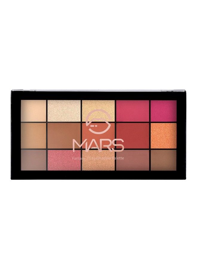 Fanatasy 15 Eyeshadow Palette ; Highly Pigmented & Easy To Blend ; Matte And Shimmer Shades (22.5G) 02