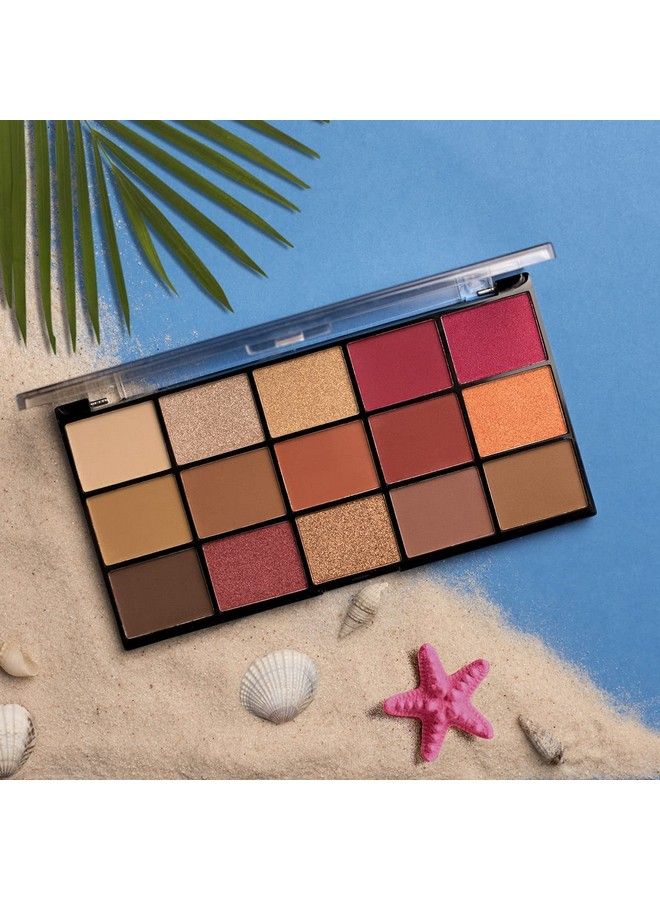 Fanatasy 15 Eyeshadow Palette ; Highly Pigmented & Easy To Blend ; Matte And Shimmer Shades (22.5G) 02
